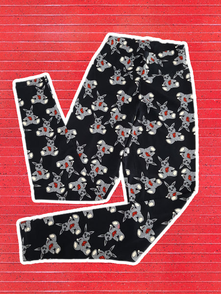 In Stock A8E Dead Bunnies Leggings - size M -- 296500843147